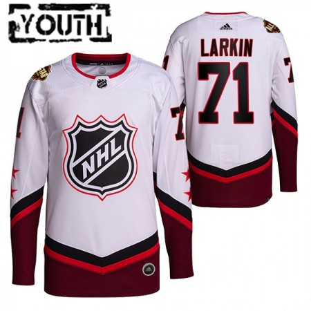 Detroit Red Wings Dylan Larkin 71 2022 NHL All-Star Wit Authentic Shirt - Kinderen
